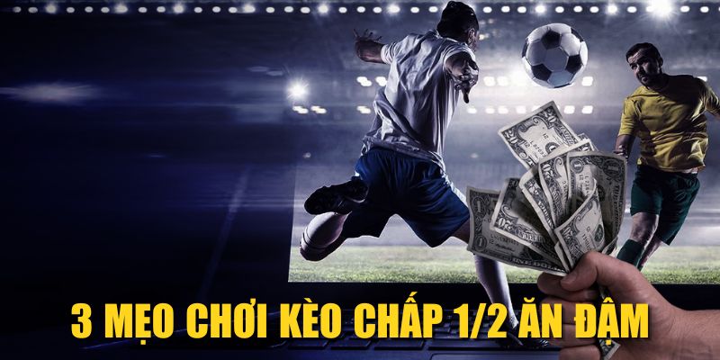 3 mẹo chơi kèo chấp 1/2 ăn đậm