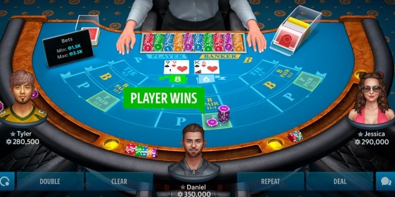 So sánh Baccarat trực tuyến uy tín và sòng thực tế
